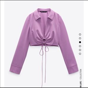 Zara crop top
